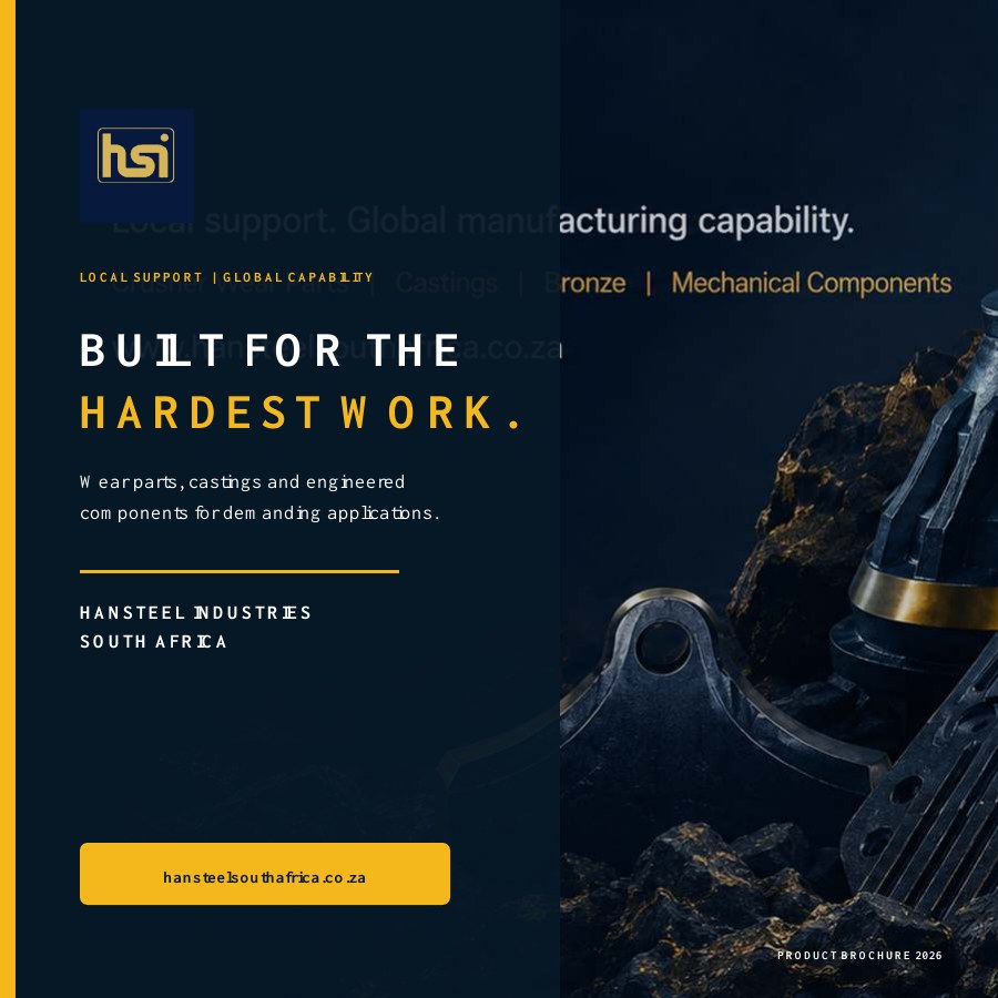 Hansteel South Africa product brochure 2026 cover